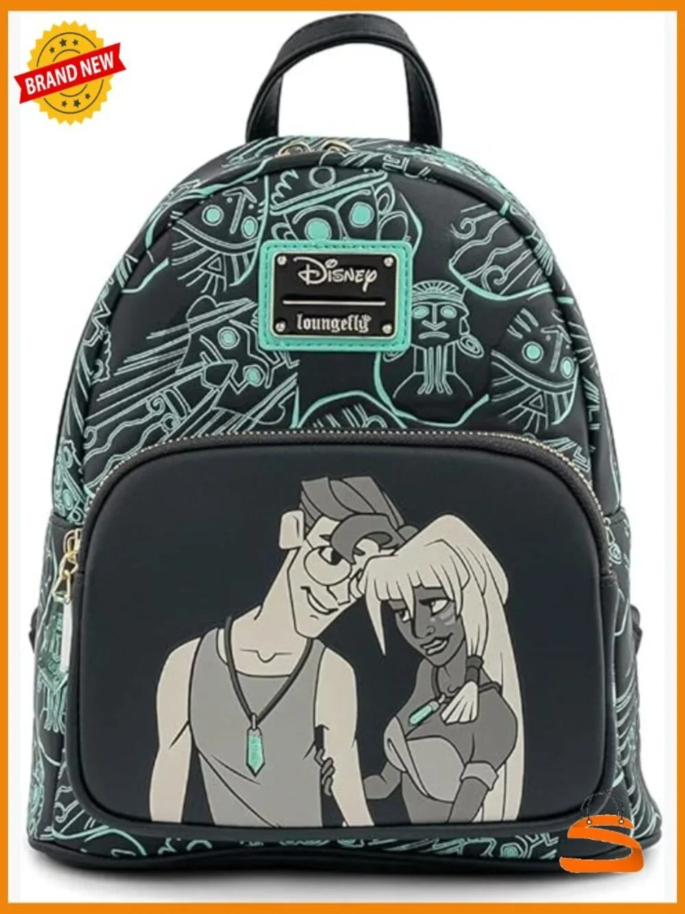 Disney Atlantis 20th Anniversary Kida Milo Shoulder Bag Purse